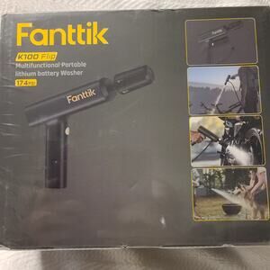 Fanttik K100 Flip Portable Cordless Sprayer Foldable Pressure Washer New Sealed